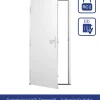 Hörmann Sicherheitstür KSI Thermo46 RC2 weiß 100 x 210 cm Links