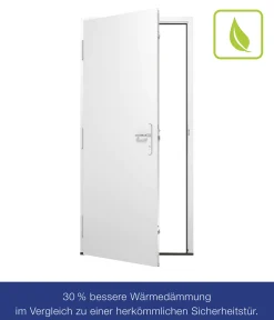 Hörmann Sicherheitstür KSI Thermo46 RC2 weiß 100 x 210 cm Links