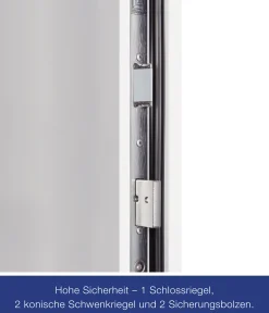 Hörmann Sicherheitstür KSI Thermo46 RC2 weiß 100 x 200 cm Rechts