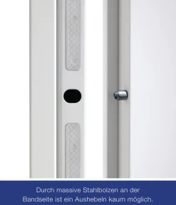 Hörmann Sicherheitstür KSI 40 RC2 verkehrsweiß 75 x 187,5 cm DIN links