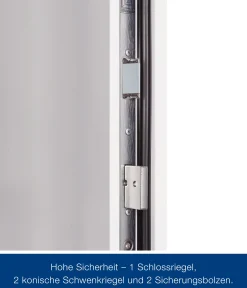 Hörmann Sicherheitstür KSI Thermo46 RC2 weiß 87,5 x 200 cm Rechts