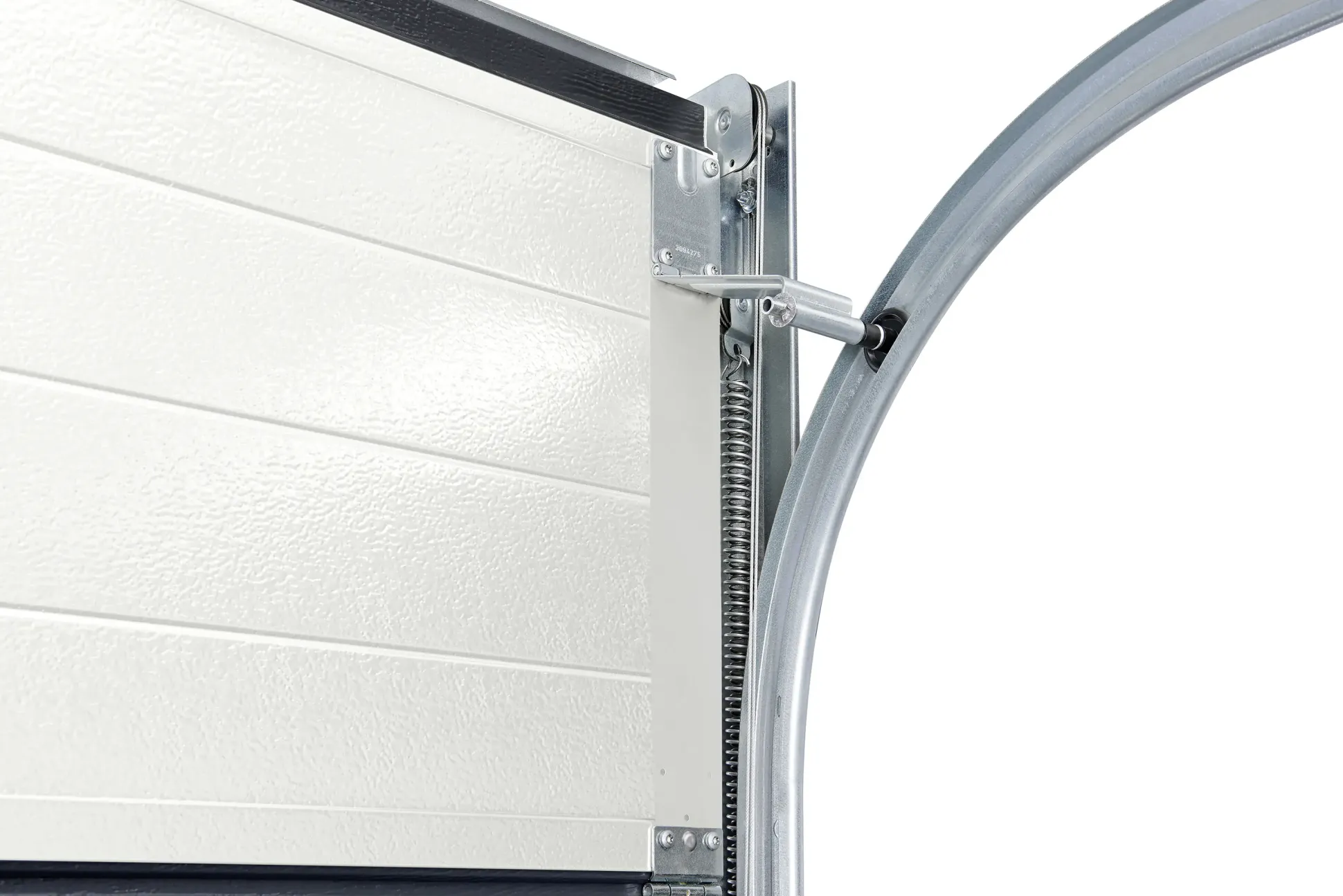 IsoMatic Garagen-Sektionaltor 250 x 212,5 cm reinweiss Inkl. Torantrieb