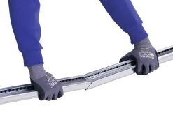 IsoMatic Garagen-Sektionaltor 250 x 212,5 cm reinweiss Inkl. Torantrieb