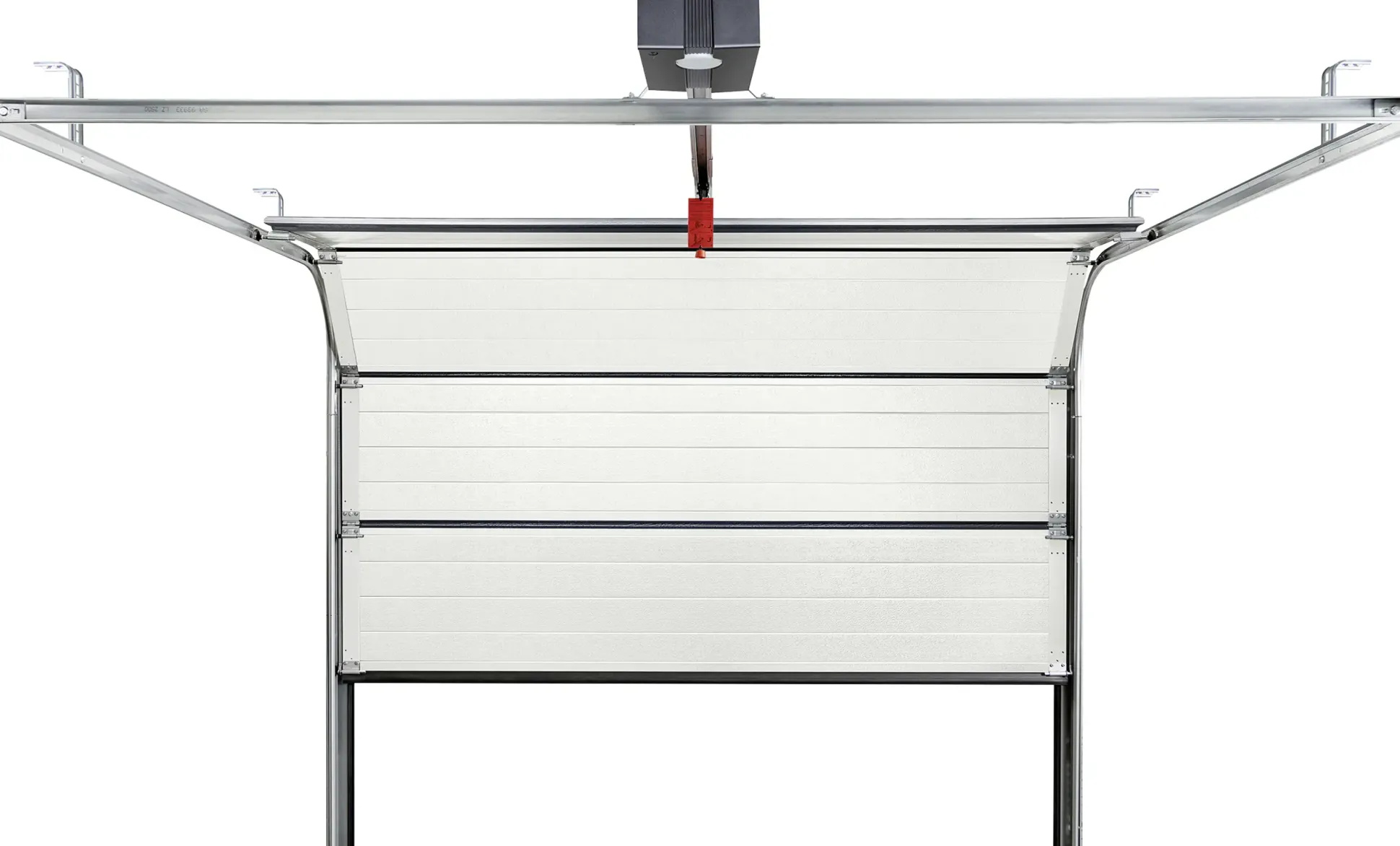 IsoMatic Garagen-Sektionaltor 250 x 212,5 cm anthrazitgrau Inkl. Torantrieb