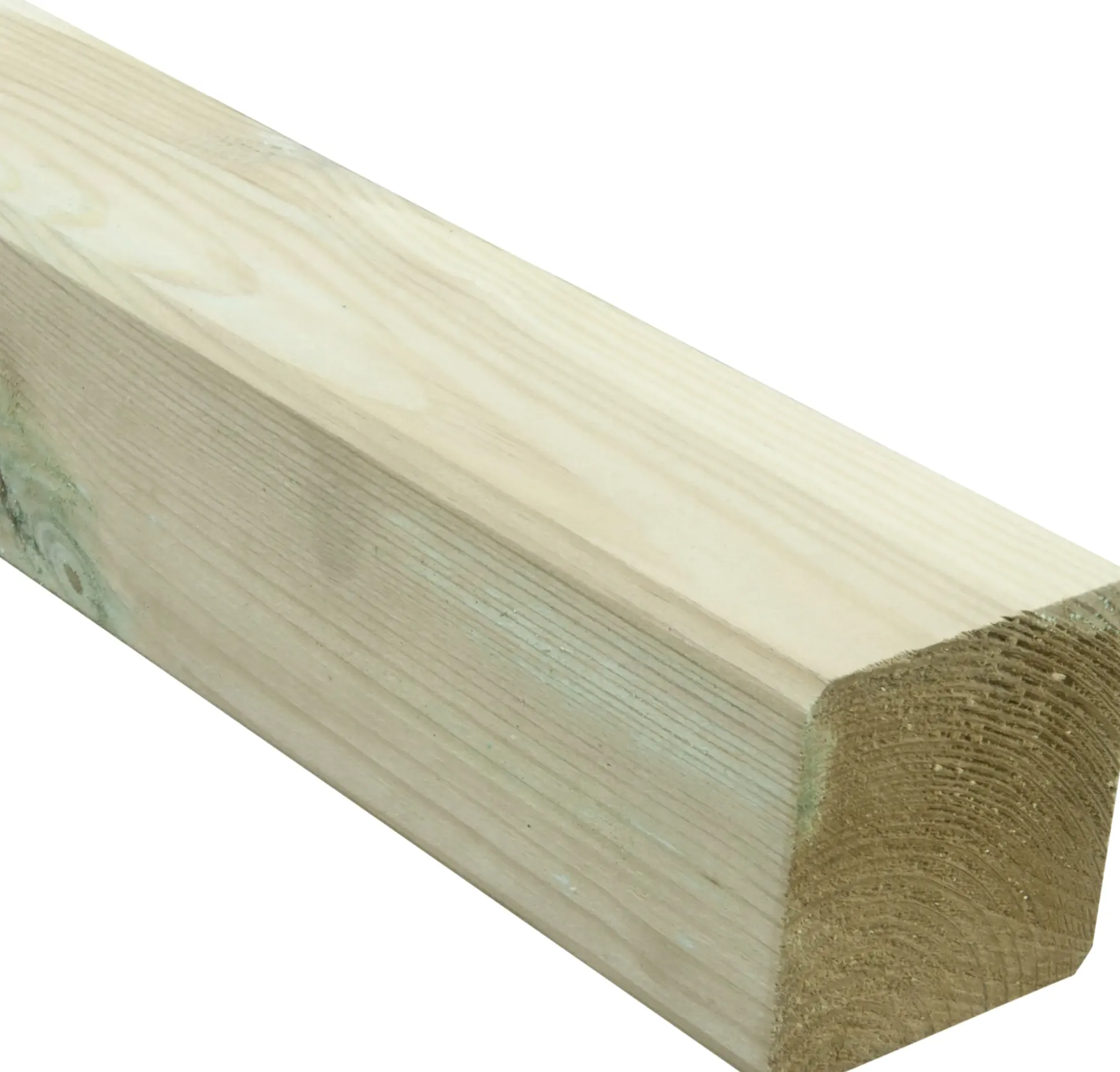 Kantholzpfosten 200 cm, 70 x 70 mm, kesseldruckimprägniert