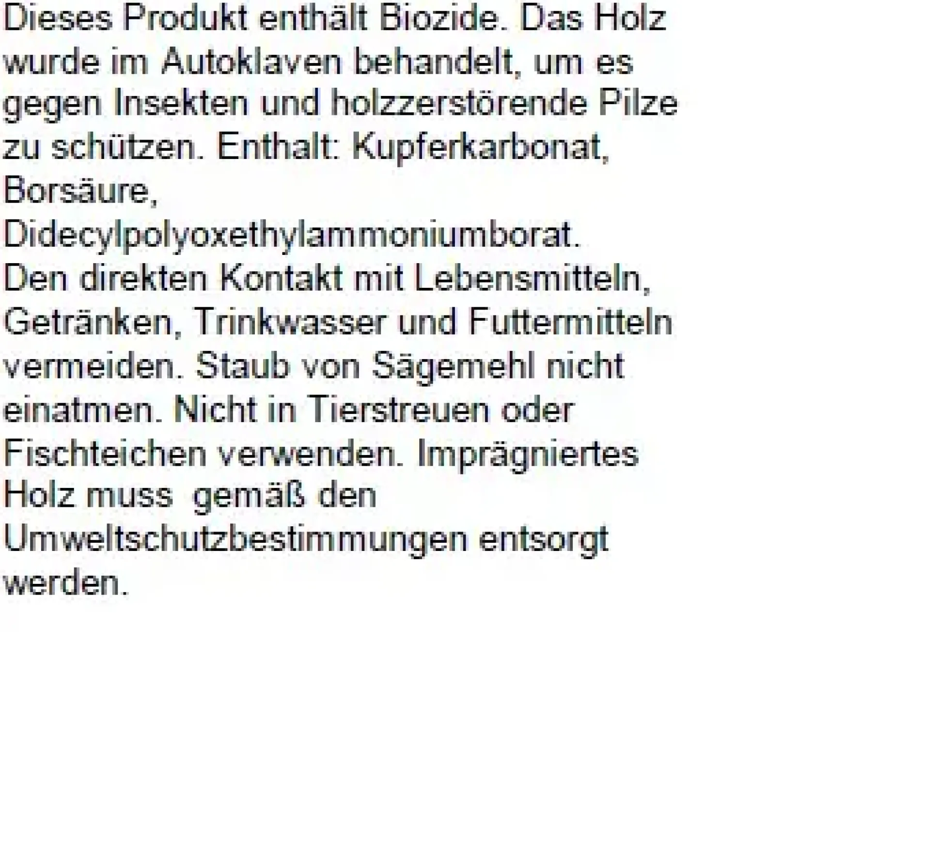 Kantholzpfosten 200 cm, 70 x 70 mm, kesseldruckimprägniert