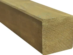 Kantholzpfosten 200 cm, 90 x 90 mm, kesseldruckimprägniert