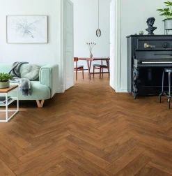 Krono Original Laminat Fischgrät Harlech Oak