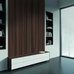 Kronoflooring Akustikpaneel Holz Walnuss braun 260 x 60 x 1,7 cm
