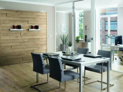 Kronoflooring 3D Wandpaneele Holz Eiche hellbraun 129,6 x 13,2 x 1,2 cm