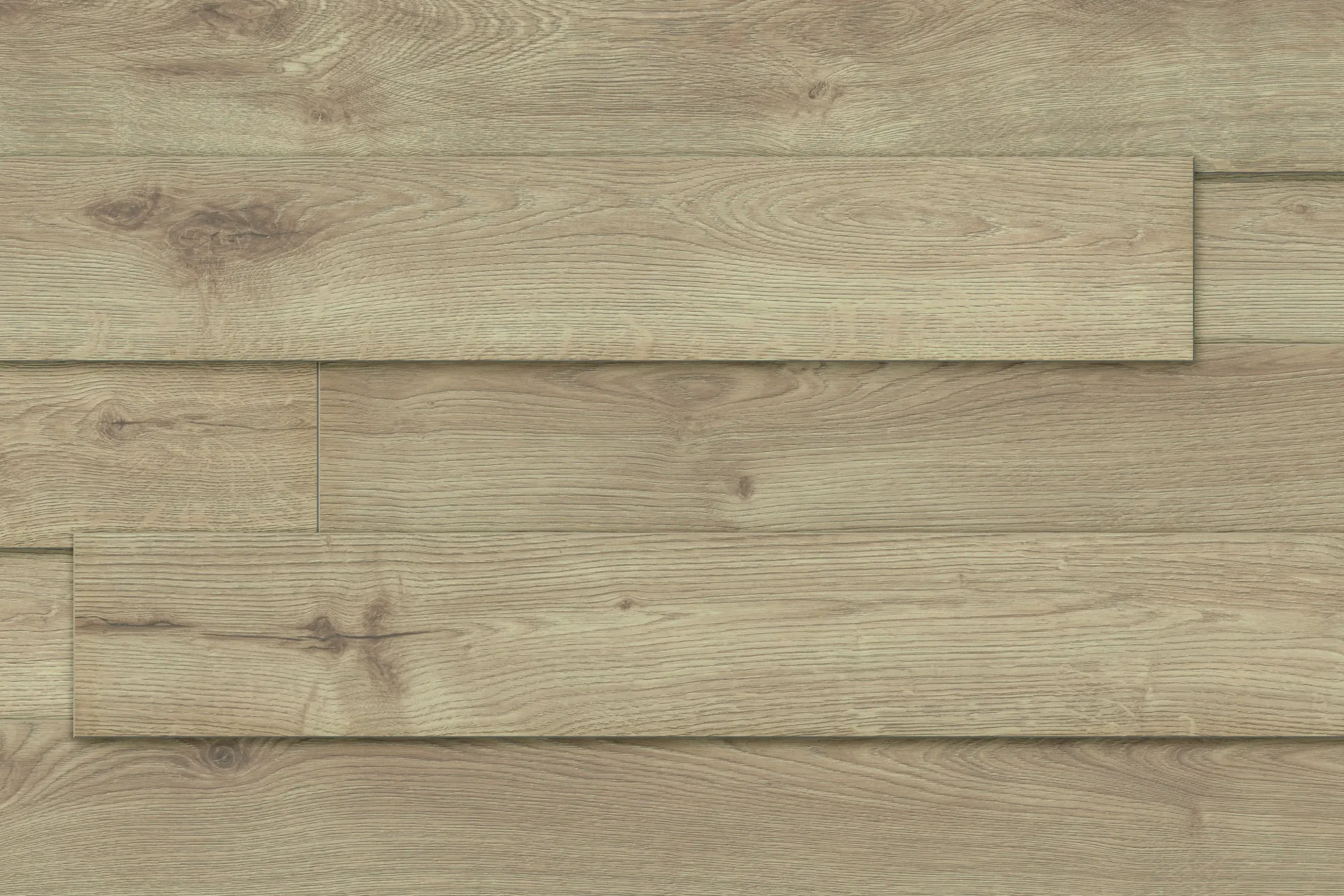 Kronoflooring 3D Wandpaneele Holz Eiche hellbraun 129,6 x 13,2 x 1,2 cm