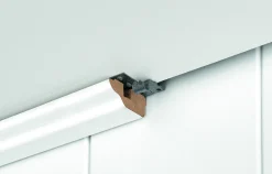 Kronoflooring Deckenabschlussleiste 260 cm 36 x 16 mm weiß