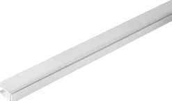 Kunststoff Abschlussprofil weiß klippbar 260 cm