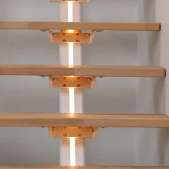 LED Licht-Paket für Mittelholmtreppe Sydney mit Fernbedienung