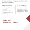 Leimholz Buche 120 x 50 cm 18 mm