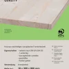 Leimholz Fichte 80 x 30 cm 18 mm