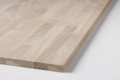 Leimholzplatte Eiche natur 200 x 60 cm 18 mm