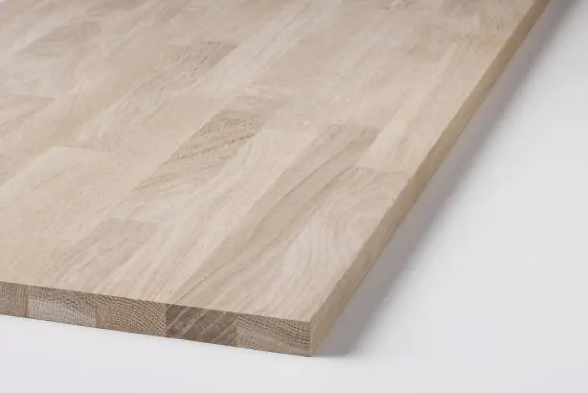 Leimholzplatte Eiche natur 200 x 40 cm 18 mm