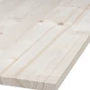 Leimholzplatte Nadelholz geschliffen Kanten gefast 200 x 40 cm 18 mm