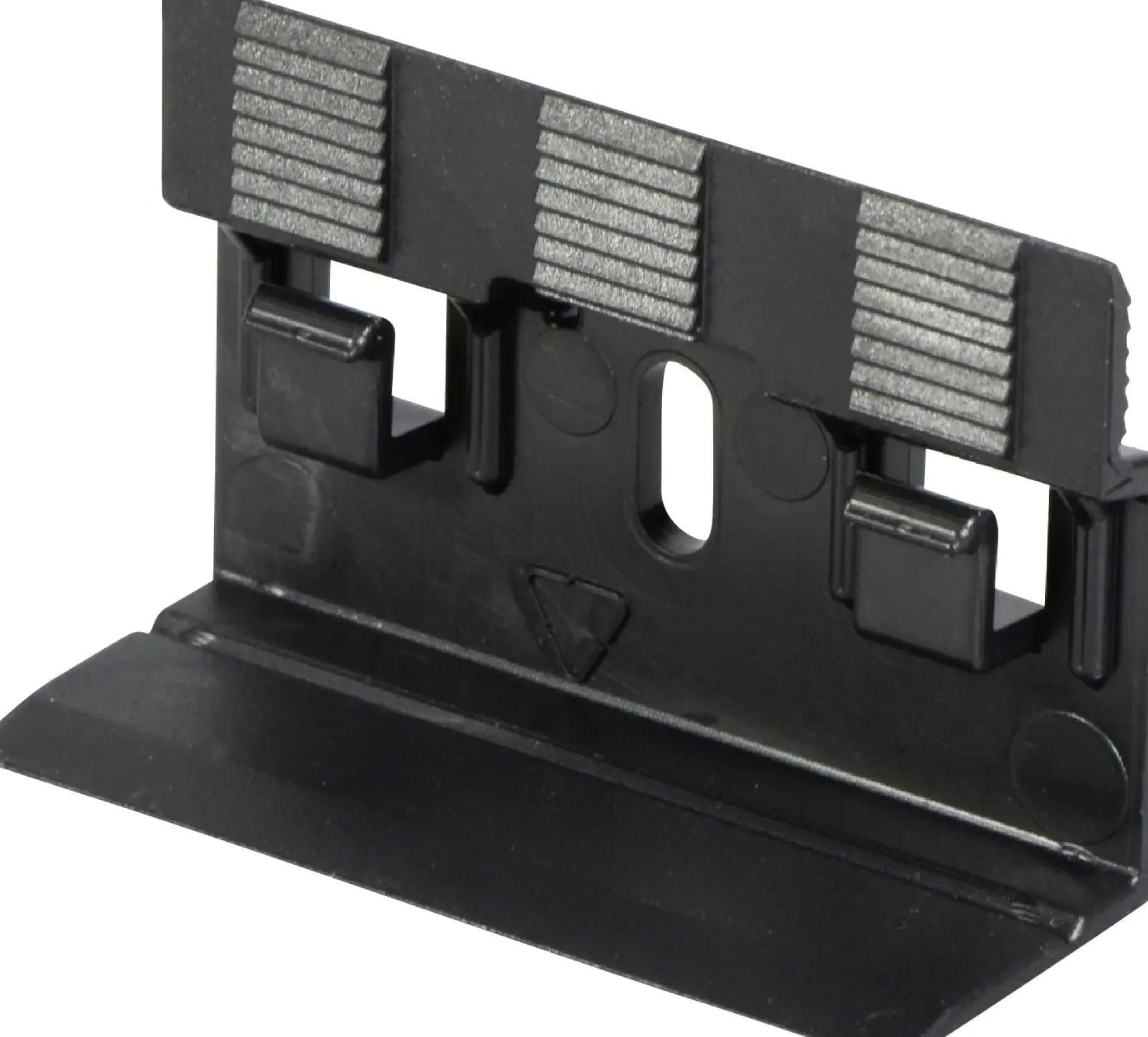 Leistenclip schwarz