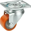 Lenkrolle mit Platte 35 x 25 mm, Tragkr. 100 kg