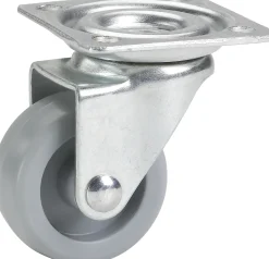 Lenkrolle mit Platte 36 x15 x 50 mm, Tragkr. 35kg