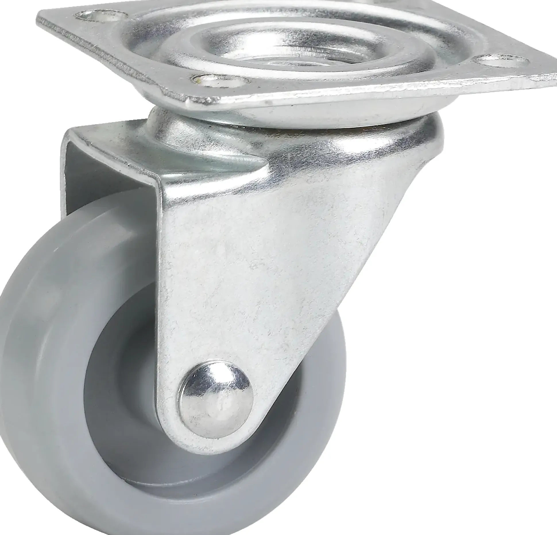 Lenkrolle mit Platte 36 x15 x 50 mm, Tragkr. 35kg