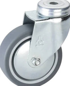 Lenkrolle mit Rückenloch 100 x 25 mm, Tragkr. 55 kg