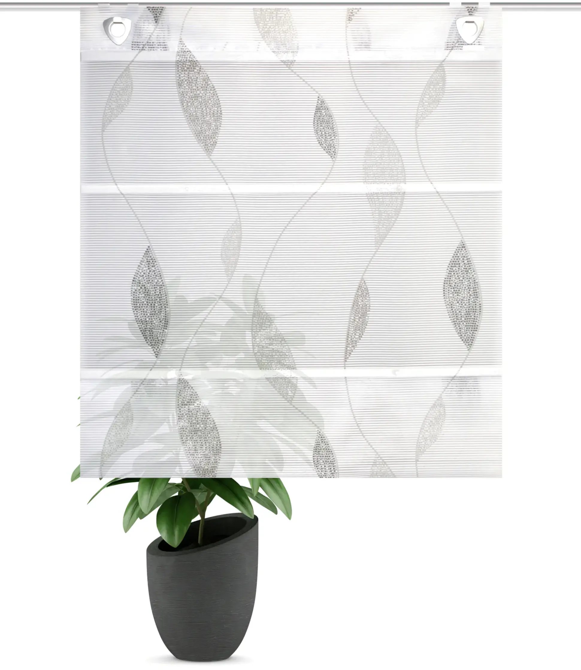 Magnetrollo Bambus Paolo stein 130 x 45 cm