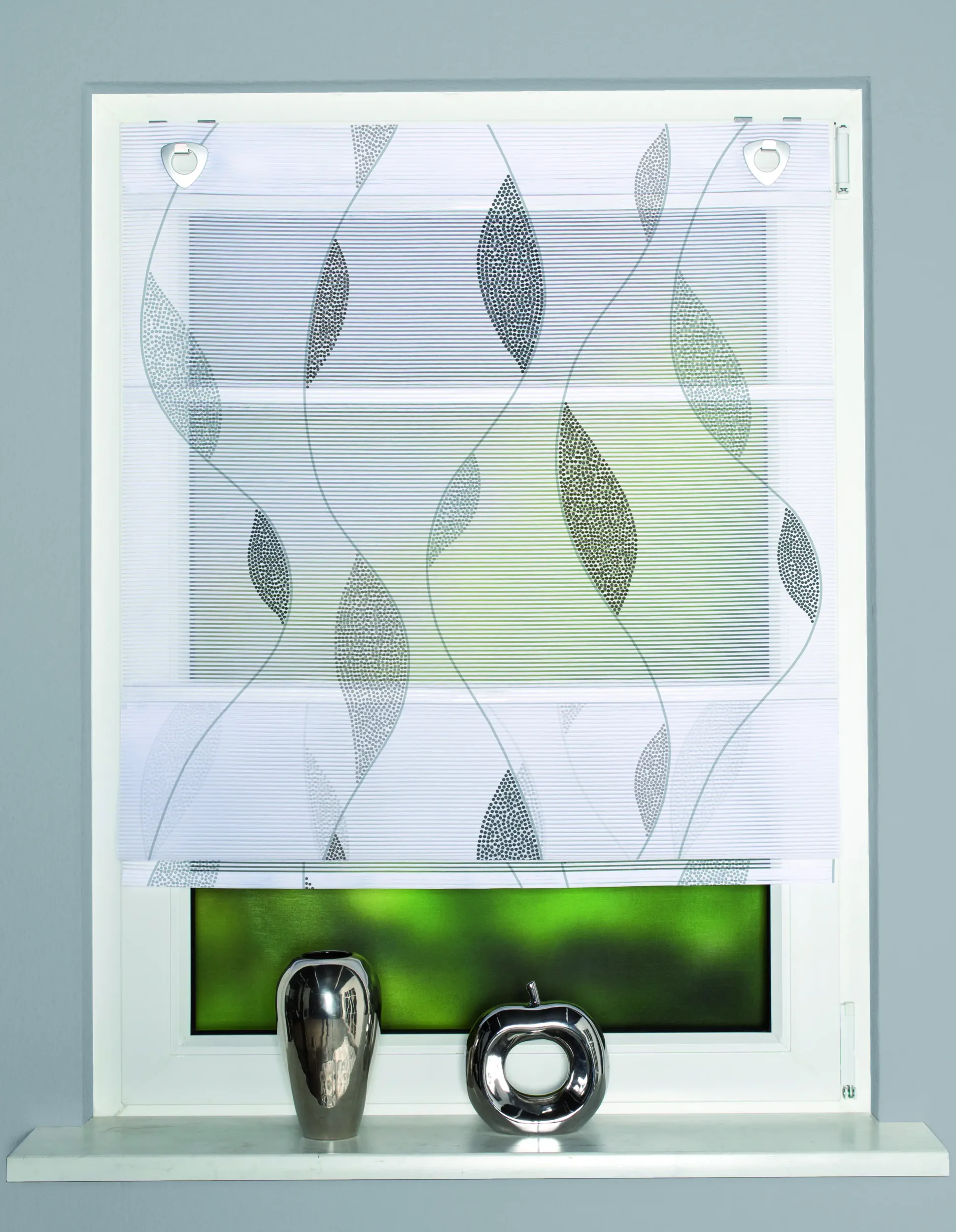 Magnetrollo Bambus Paolo stein 130 x 45 cm