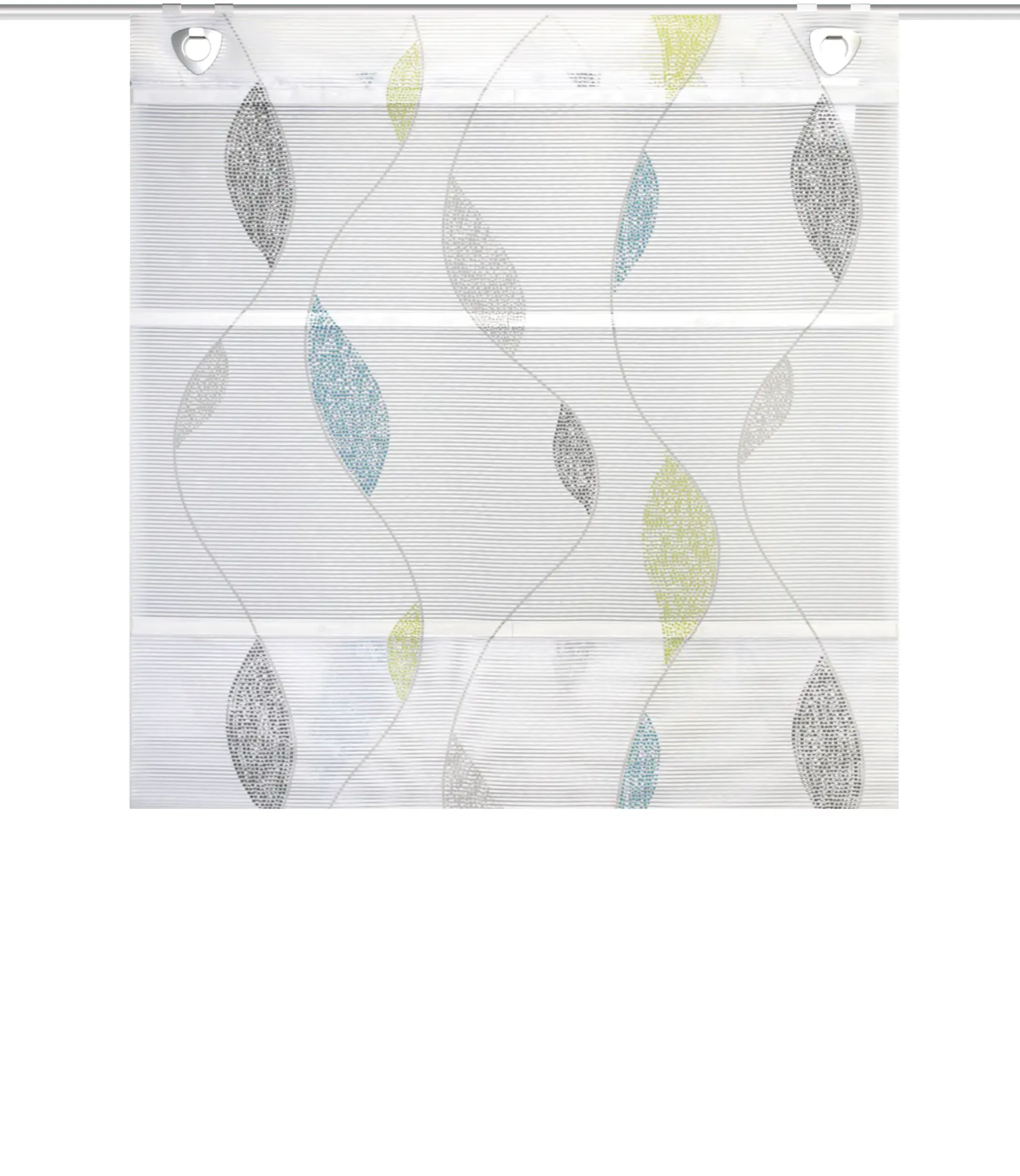 Magnetrollo Bambus Paolo blau-grün 130 x 60 cm