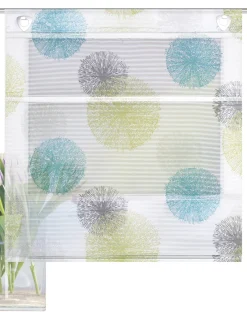 Magnetrollo Bambus Rawlins blau-grün 210 x 70 cm