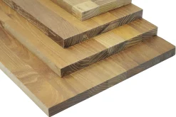Massivholzplatte Leimholz Akazie 200 x 60 cm 18 mm geölt