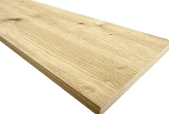 Möbelbauplatte Eiche astig 263 x 60 x 1,9 cm