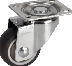 Möbel-Lenkrolle 38 x 17 mm Tragkr. 30 kg