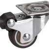 Möbel-Lenkrolle mit Radfeststeller 38 x 17 mm Tragkr. 30 kg