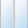 Meeth Balkontür Kunststoff 150 x 210 cm 2-flg. Dreh-Kipp/Dreh-Kipp weiß