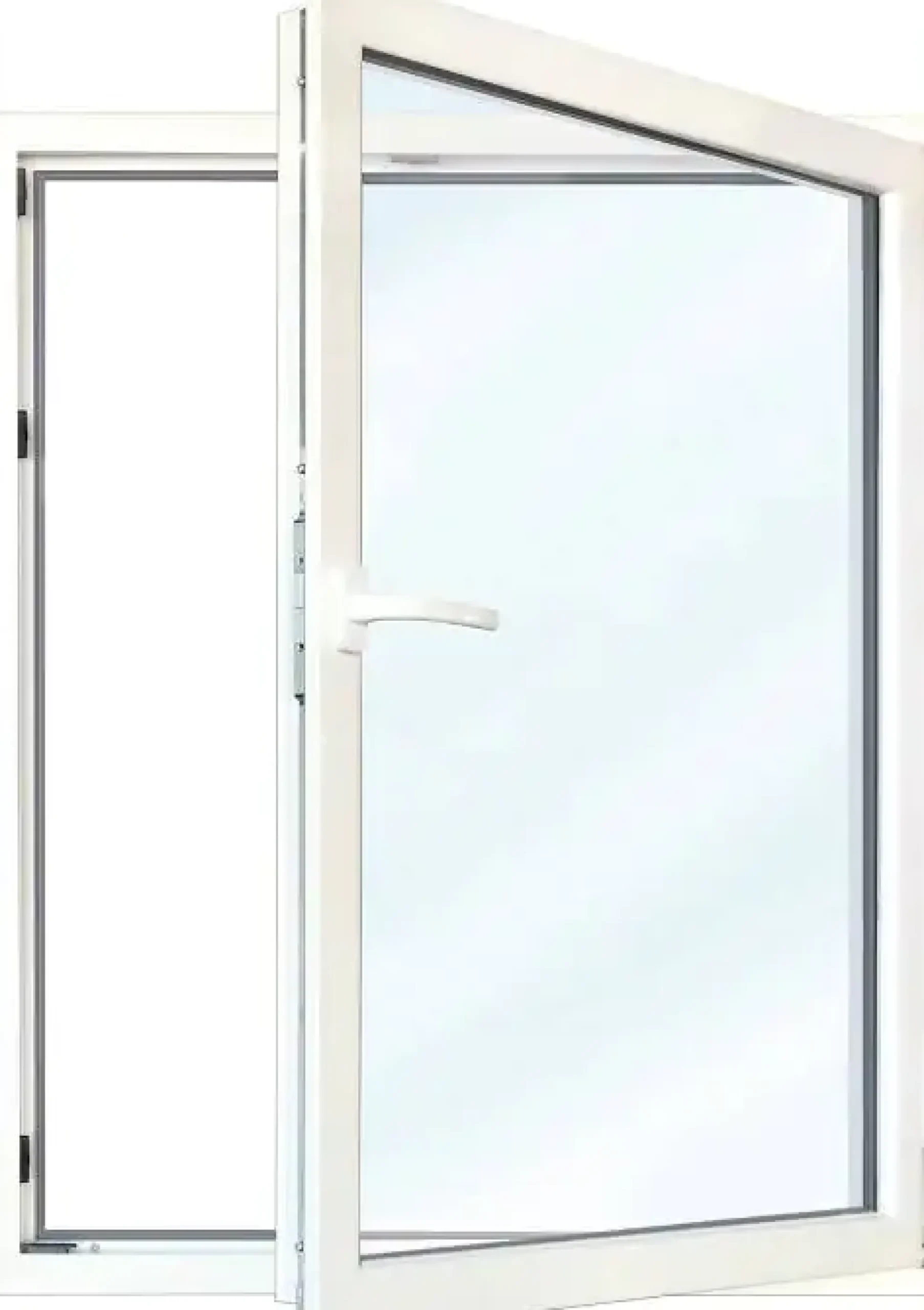 Meeth Fenster 115 x 90 cm DIN rechts 1 flügelig Dreh-Kipp weiß/golden Oak
