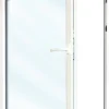 Meeth Fenster 95 x 100 cm DIN links 1 flügelig Dreh-Kipp weiß/golden Oak