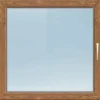 Meeth Fenster 100 x 105 cm DIN links 1 flügelig Dreh-Kipp golden Oak