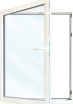 Meeth Fenster 100 x 100 cm DIN links 1 flügelig Dreh-Kipp weiß