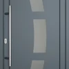 Meeth Haustür Optimal Pro PVC Modell 103 98 x 208 cm DIN Links weiß/titan