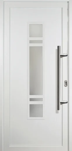 Meeth Haustür Signum Aluminium Modell 83 98 x 208 cm, DIN rechts, weiß