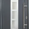 Meeth Haustür Signum Aluminium Modell 51 108 x 200 cm, DIN rechts, titan