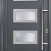 Meeth Haustür Signum Aluminium Modell 92 108 x 208 cm, DIN rechts, titan
