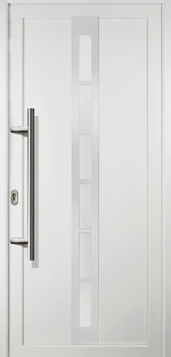 Meeth Haustür Signum Aluminium Modell 38 108 x 208 cm, DIN links, weiß