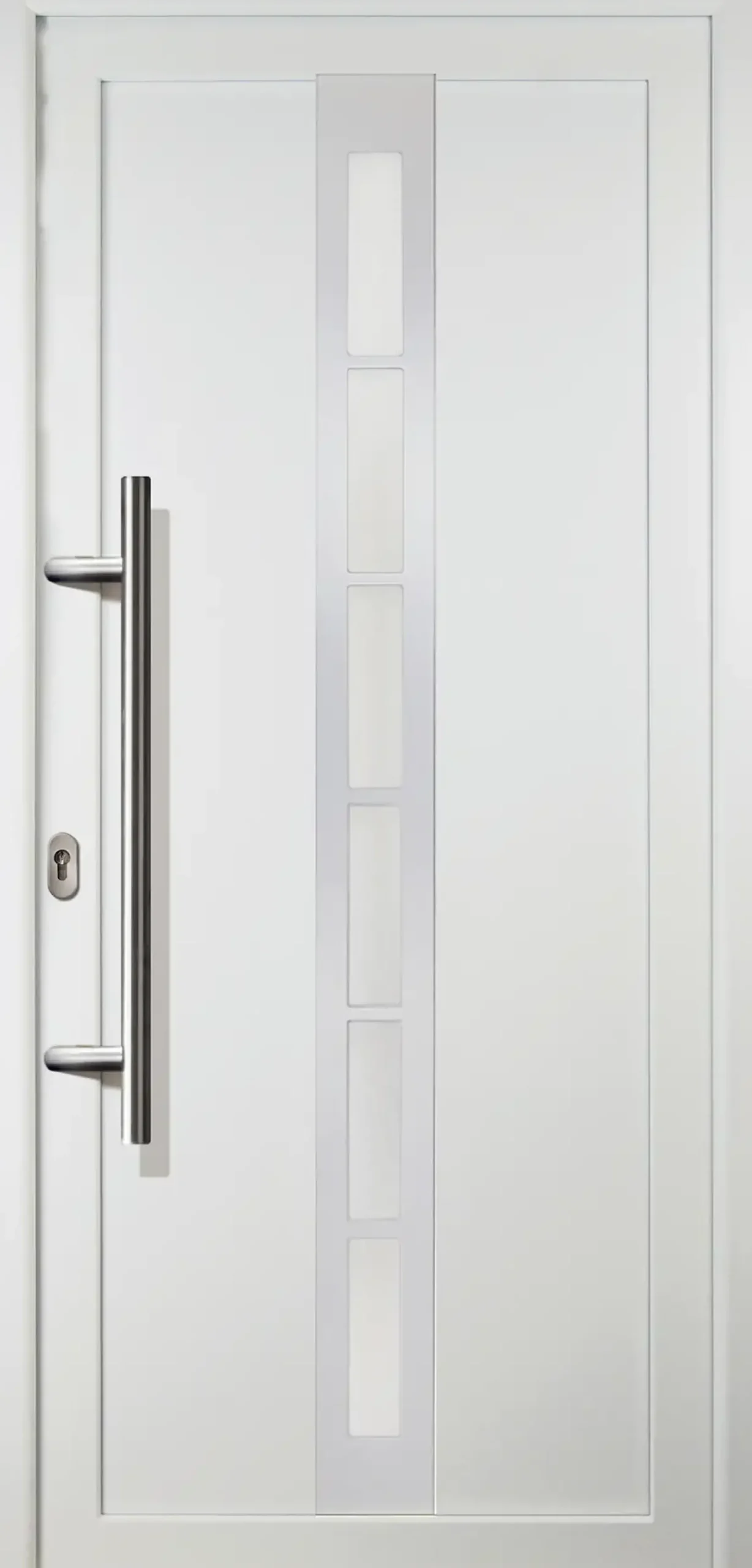 Meeth Haustür Signum Aluminium Modell 38 108 x 208 cm, DIN links, weiß