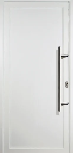 Meeth Haustür Signum Aluminium Modell 01 108 x 208 cm, DIN rechts, weiß