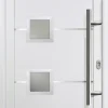 Meeth Haustür Signum Aluminium Modell 88 88 x 200 cm, DIN rechts, weiß