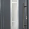 Meeth Haustür Signum Aluminium Modell 87 98 x 200 cm, DIN rechts, titan